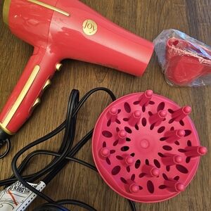 JoyLab Red Hair Dryer with Diffuser